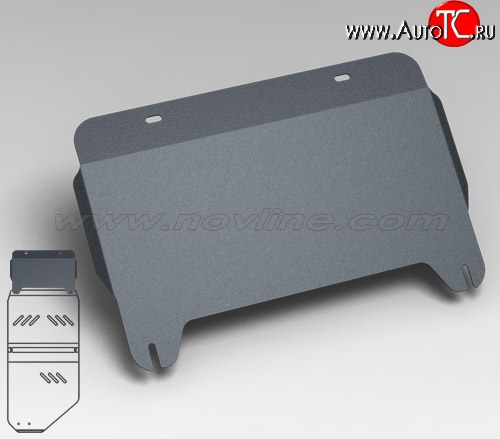3 699 р. Защита картера двигателя Novline (2.3/3.2, МКПП/АКПП, 3 мм) ТАГАЗ Tager 3d (2008-2012)  с доставкой в г. Пермь