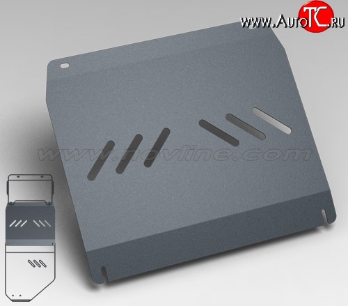 1 179 р. Защита коробки передач Novline (2.3/3.2, МКПП/АКПП, 3 мм) ТАГАЗ Tager 5d (2008-2012)  с доставкой в г. Пермь