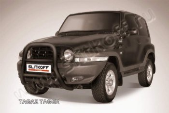 Кенгурятник d76 высокий ТАГАЗ Tager  3d (2008-2012)