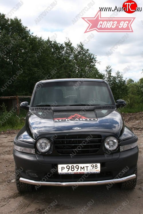 10 844 р. Защита переднего бампера одинарная Souz-96 (d60) ТАГАЗ Tager 3d (2008-2012)  с доставкой в г. Пермь