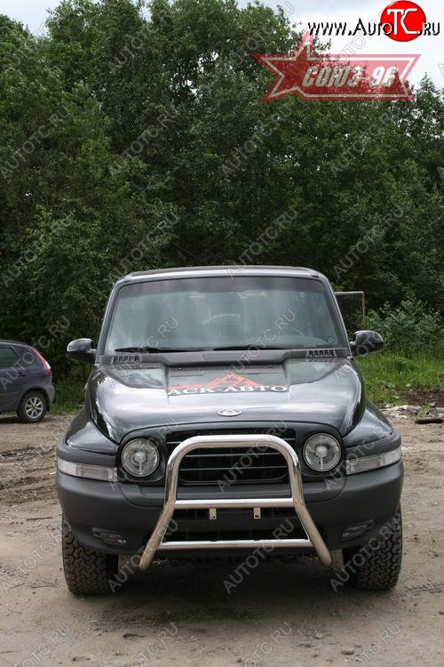 15 524 р. Защита переднего бампера Souz-96 (d60) ТАГАЗ Tager 5d (2008-2012)  с доставкой в г. Пермь