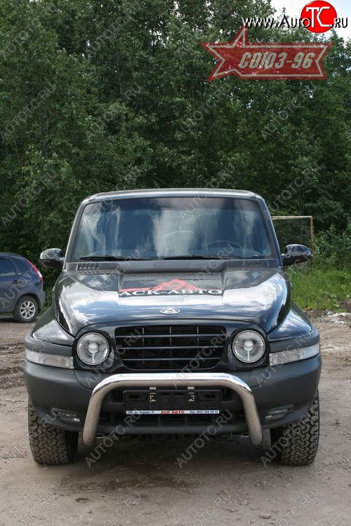 17 729 р. Защита переднего бампера Souz-96 (d76) ТАГАЗ Tager 3d (2008-2012)  с доставкой в г. Пермь