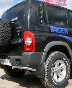 Защита заднего бампера Souz-96 (d42) ТАГАЗ Tager  3d (2008-2012)