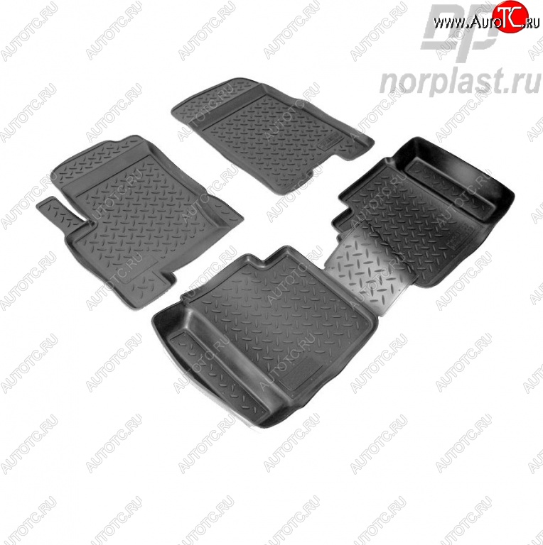2 459 р. Комплект ковриков в салон Norplast  SSANGYONG Korando  2 (1996-2006), ТАГАЗ Tager  3d (2008-2012)  с доставкой в г. Пермь
