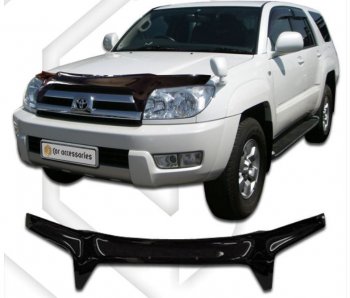 Дефлектор капота (N215) CA-Plastic Toyota 4Runner  N210 (2002-2005) дорестайлинг