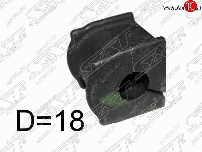 146 р. Резиновая втулка заднего стабилизатора (D=18) SAT Toyota 4Runner N280 дорестайлинг (2009-2013)  с доставкой в г. Пермь
