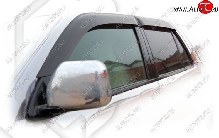 2 079 р. Дефлектора окон (RZN180, RZN185, VZN180, VZN185, VZN180, VZN185) CA-Plastiс  Toyota 4Runner  N180 (1995-2002) 5 дв. дорестайлинг, рестайлинг (Classic полупрозрачный)  с доставкой в г. Пермь
