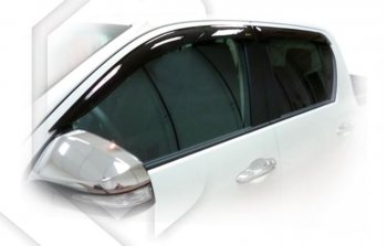 Дефлектора окон CA-Plastic Toyota Hilux AN120 1-ый рестайлинг (2017-2020)