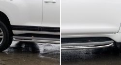 4 699 р. Молдинги RA  Toyota Land Cruiser Prado  J150 (2013-2017) 1-ый рестайлинг (Поверхность глянец (под окраску), Неокрашенные)  с доставкой в г. Пермь. Увеличить фотографию 7
