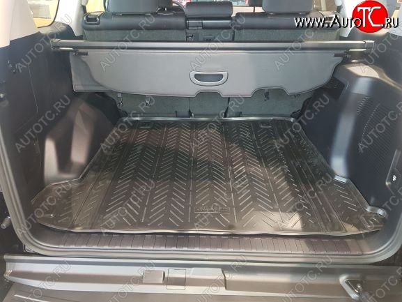 1 479 р. Коврик в багажник Aileron (5 мест)  Toyota Land Cruiser Prado  J150 (2013-2017) 1-ый рестайлинг  с доставкой в г. Пермь
