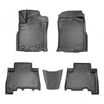 Коврики салона Norplast Unidec Toyota Land Cruiser Prado  J150 (2013-2020) 1-ый рестайлинг, 2-ой рестайлинг (черные)