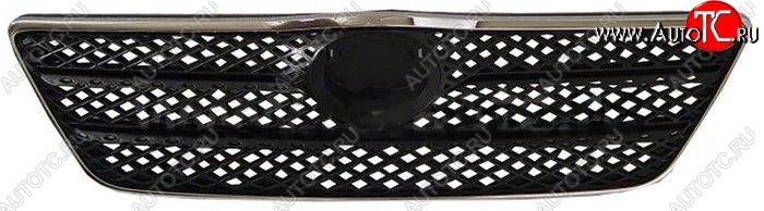 7 899 р. Решётка радиатора SAT Toyota Allex E12# 2-ой рестайлинг (2004-2006) (Неокрашенная)  с доставкой в г. Пермь