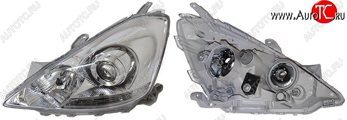 6 599 р. Левая фара SAT (под ксенон) Toyota Allion T240 седан рестайлинг (2004-2007)  с доставкой в г. Пермь