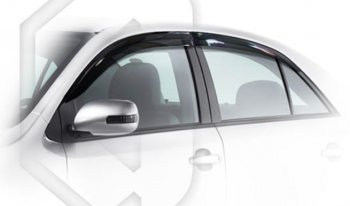 Дефлектора окон CA-Plastic Toyota Allion  T260 (2007-2016) седан дорестайлинг, седан 1-ый рестайлинг