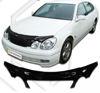 Дефлектор капота CA-Plastiс exclusive Toyota Aristo  S160 (1997-2001) дорестайлинг