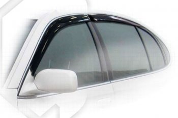 Дефлектора окон CA-Plastiс Toyota Aristo  S160 (1997-2001) дорестайлинг (Classic полупрозрачный, Без хром.молдинга)