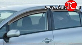 999 р. Комплект дефлекторов окон (ветровиков) 4 шт. Russtal Toyota Auris E150 хэтчбэк 5 дв. дорестайлинг (2006-2010)  с доставкой в г. Пермь