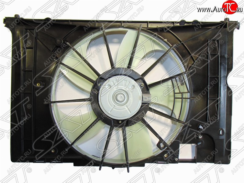 6 299 р. Диффузор радиатора в сборе SAT Toyota Auris E150 хэтчбэк 5 дв. рестайлинг (2010-2012)  с доставкой в г. Пермь