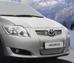 Декоративная вставка решетки радиатора Novline Toyota Auris  E150 (2006-2010) хэтчбэк 5 дв. дорестайлинг