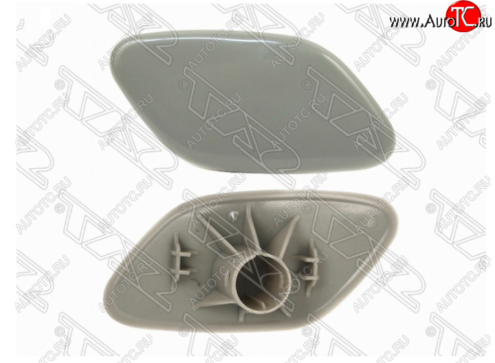 859 р. Крышка омывателя фары SAT (Правая) Toyota Avensis T250 седан дорестайлинг (2003-2006) (Неокрашенная)  с доставкой в г. Пермь