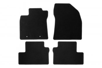 Текстильные коврики салона Klever Econom Toyota Avensis T270 универсал дорестайлинг (2008-2011) (Черные)