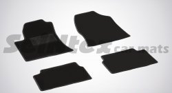 Износостойкие коврики в салон SeiNtex Premium LUX 4 шт. (ворсовые) Toyota Avensis ( T250 седан,  T250 универсал) (2003-2008) дорестайлинг, рестайлинг