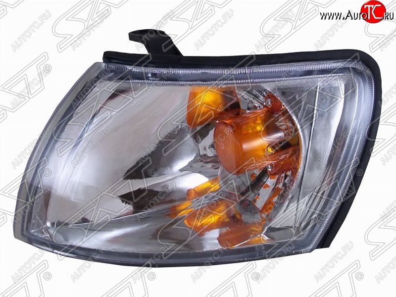 659 р. Левый указатель поворота SAT (хрусталь, передний) Toyota Caldina T210 дорестайлинг универсал (1997-1999)  с доставкой в г. Пермь