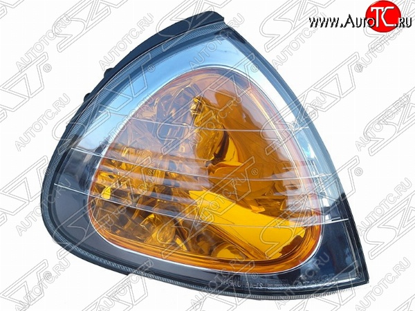 1 129 р. Правый указатель поворота передний SAT (жёлтый) Toyota Avensis T220 седан рестайлинг (2000-2003)  с доставкой в г. Пермь