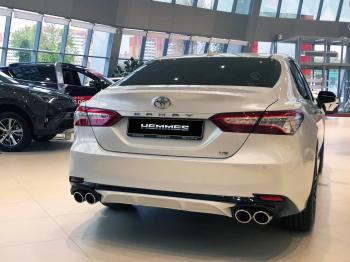 19 499 р. Накладка заднего бампера HEMMES Toyota Camry XV70 дорестайлинг (2017-2021) (неокрашенная)  с доставкой в г. Пермь. Увеличить фотографию 6