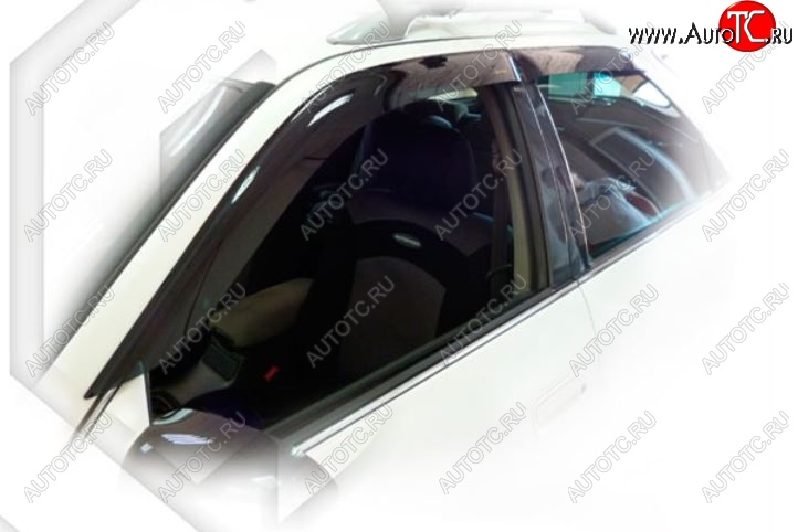 2 079 р. Дефлектора окон  Camry Gracia Wagon (MCV21W, MCV25W, SXV20W, SXV25W) CA-Plastiс Toyota Camry XV20 (1999-2001) (Classic полупрозрачный, Без хром.молдинга)  с доставкой в г. Пермь