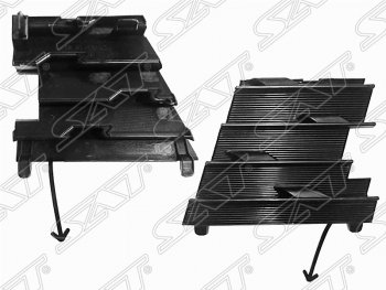Заглушка буксировочной проушины в передний бампер SAT Toyota Camry  XV55 (2017-2018) 2-ой рестайлинг