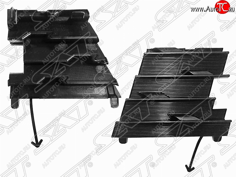 1 159 р. Заглушка буксировочной проушины в передний бампер SAT  Toyota Camry  XV55 (2017-2018) 2-ой рестайлинг (Неокрашенная)  с доставкой в г. Пермь