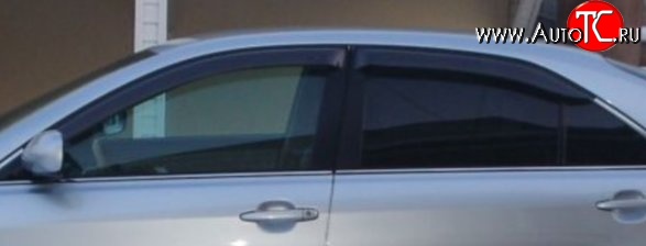 999 р. Комплект дефлекторов окон (ветровиков) 4 шт. Russtal Toyota Camry XV50 дорестайлинг (2011-2014)  с доставкой в г. Пермь
