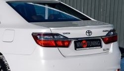 4 649 р. Козырёк на заднее стекло Tuning-Sport  Toyota Camry ( XV50,  XV55) (2011-2018) дорестайлинг, 1-ый рестайлинг, 2-ой рестайлинг (Неокрашенный)  с доставкой в г. Пермь. Увеличить фотографию 5