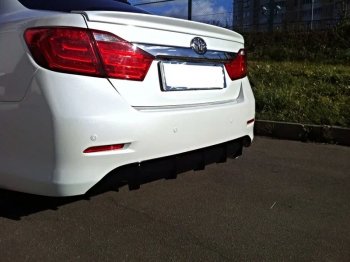 Лип спойлер KURAJ Toyota Camry  XV50 (2011-2014) дорестайлинг
