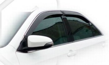 Дефлектора окон (USA) CA-Plastic Toyota Camry XV50 дорестайлинг (2011-2014)