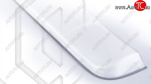 2 159 р. Универсальный дефлектор люка CA-Plastiс (940 мм)   (Шелкография белая)  с доставкой в г. Пермь