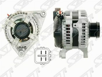 Генератор (2ARFE) SAT Toyota RAV4 XA30 5 дв. удлиненный дорестайлинг (2003-2008)