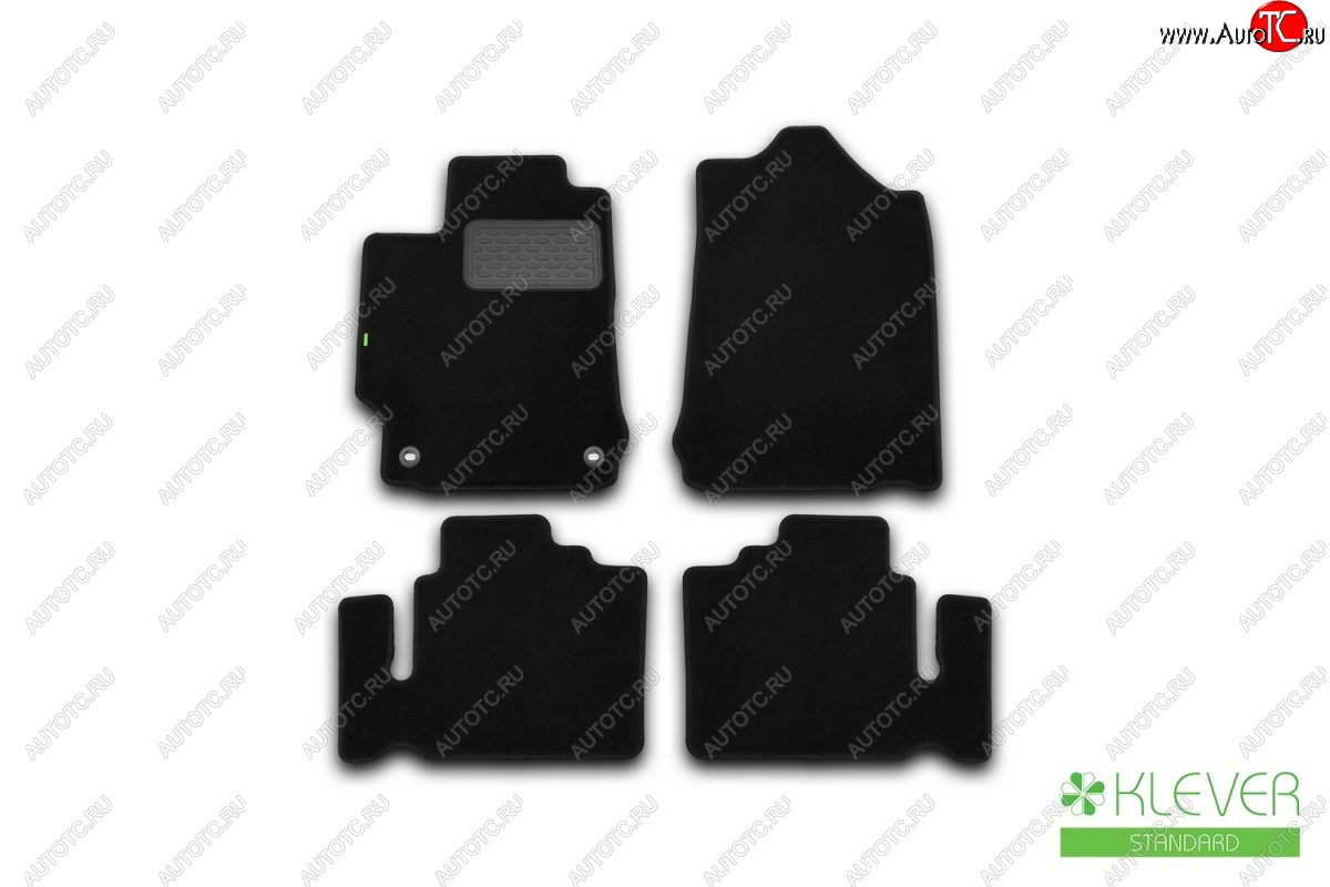 7 799 р. Коврики в салон (текстиль) Klever Standart  Toyota Camry ( XV50,  XV55) (2011-2018) дорестайлинг, 1-ый рестайлинг, 2-ой рестайлинг  с доставкой в г. Пермь