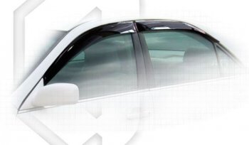 Дефлектора окон CA-Plastic Toyota Camry  XV30 (2001-2004) дорестайлинг (Classic полупрозрачный, Без хром.молдинга)