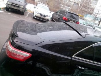 3 399 р. Козырек на заднее стекло АВТОКРАТ Toyota Camry XV40 рестайлинг (2009-2011) (Неокрашенный)  с доставкой в г. Пермь. Увеличить фотографию 2