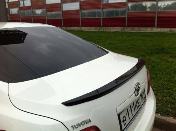 3 399 р. Лип спойлер АВТОКРАТ  Toyota Camry  XV40 (2006-2011) дорестайлинг, рестайлинг (Неокрашенный)  с доставкой в г. Пермь. Увеличить фотографию 3