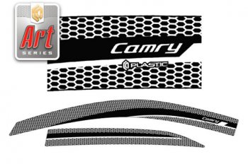 Дефлектора окон CA-Plastic Toyota Camry  XV40 (2006-2008) дорестайлинг
