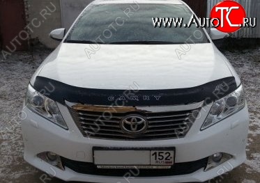 999 р. Дефлектор капота Russtal Toyota Camry XV50 дорестайлинг (2011-2014)  с доставкой в г. Пермь
