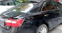 3 689 р. Козырёк на заднее стекло M-VRS Toyota Camry XV55 1-ый рестайлинг (2014-2017) (Неокрашенный)  с доставкой в г. Пермь. Увеличить фотографию 2