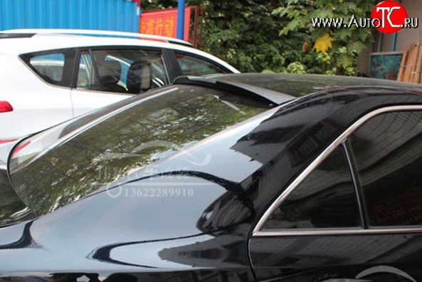 3 689 р. Козырёк на заднее стекло M-VRS Toyota Camry XV55 1-ый рестайлинг (2014-2017) (Неокрашенный)  с доставкой в г. Пермь