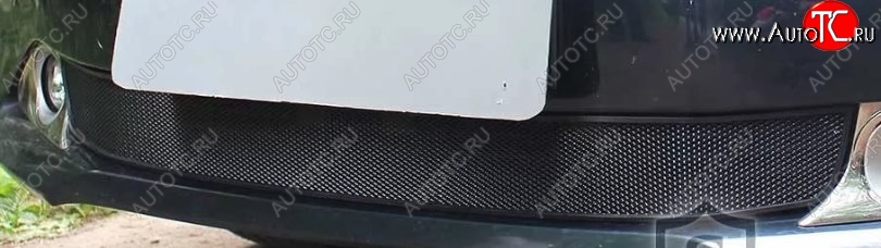1 469 р. Защитная решётка в воздуховод автомобиля Russtal (черная) Toyota Camry XV50 дорестайлинг (2011-2014)  с доставкой в г. Пермь