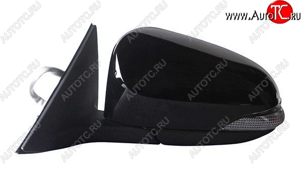 4 549 р. Боковое левое зеркало заднего вида (обогрев/поворотник) SAT Toyota Camry XV55 1-ый рестайлинг (2014-2017) (Неокрашенное)  с доставкой в г. Пермь