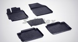 Износостойкие коврики в салон с высоким бортом SeiNtex Premium 4 шт. (резина) Toyota Camry ( XV50,  XV55) (2011-2018) дорестайлинг, 1-ый рестайлинг, 2-ой рестайлинг