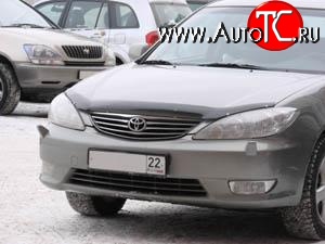 2 799 р. Дефлектор капота NovLine Toyota Camry XV30 рестайлинг (2004-2006)  с доставкой в г. Пермь